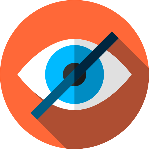 Crossed out Eye